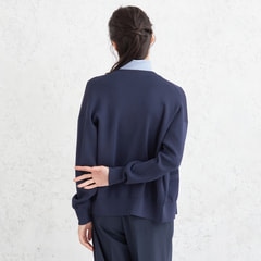 【アウトレット】【WEB限定カラーあり】メタルボタンカーディガン