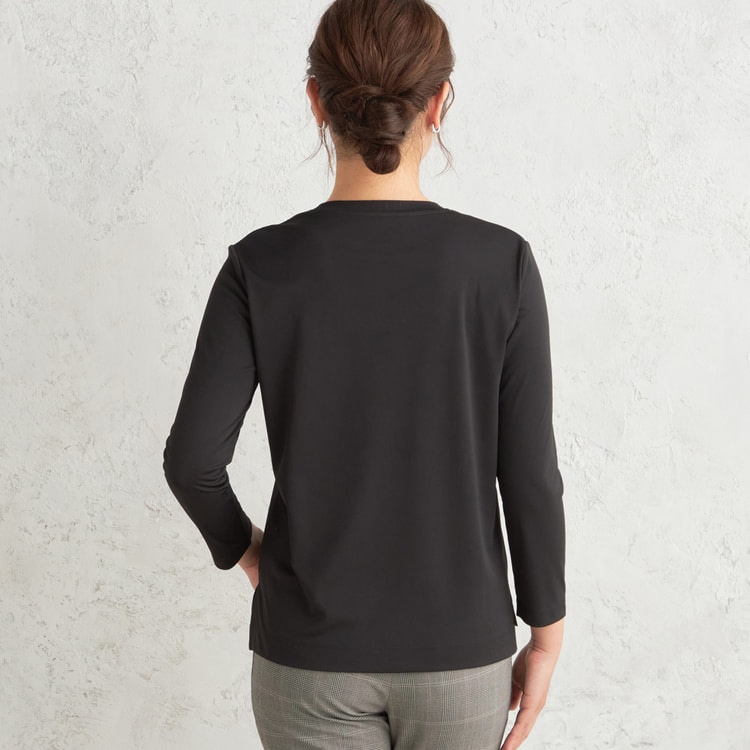 アウトレット】着るスキンケア キンセキカットTシャツ 九分袖