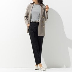 【アウトレット】着るスキンケア 五分袖 キンセキカットTシャツ ボートネック
