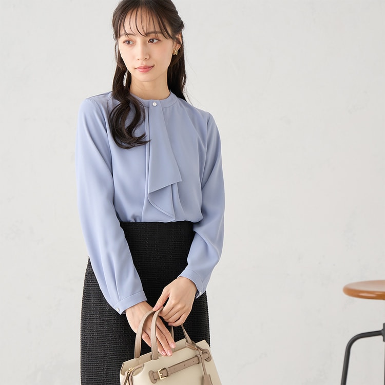 WEB限定商品】ボウタイブラウス【AOKI公式通販】