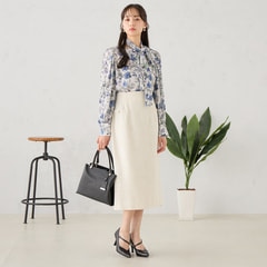WEB限定商品】フラワープリントブラウス【AOKI公式通販】