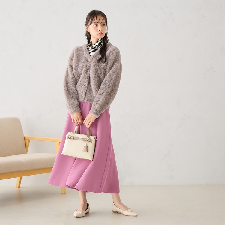 【WEB限定商品】ファーカーディガン