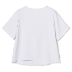 ≪Oggi.jp4月掲載≫ メタルホック付きタックブラウス