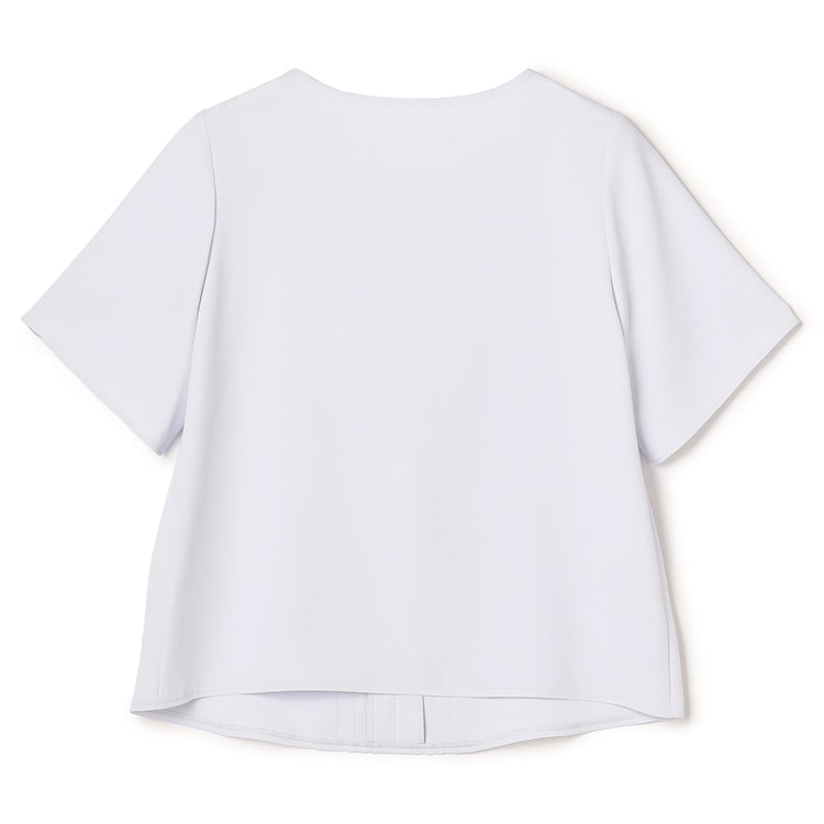 ≪Oggi.jp4月掲載≫ メタルホック付きタックブラウス