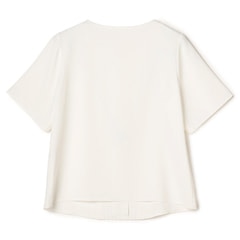 ≪Oggi.jp4月掲載≫ メタルホック付きタックブラウス