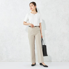 ≪Oggi.jp4月掲載≫ メタルホック付きタックブラウス