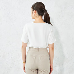 ≪Oggi.jp4月掲載≫ メタルホック付きタックブラウス