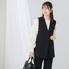 小川彰子さん監修 袖フリルプルオーバーニット