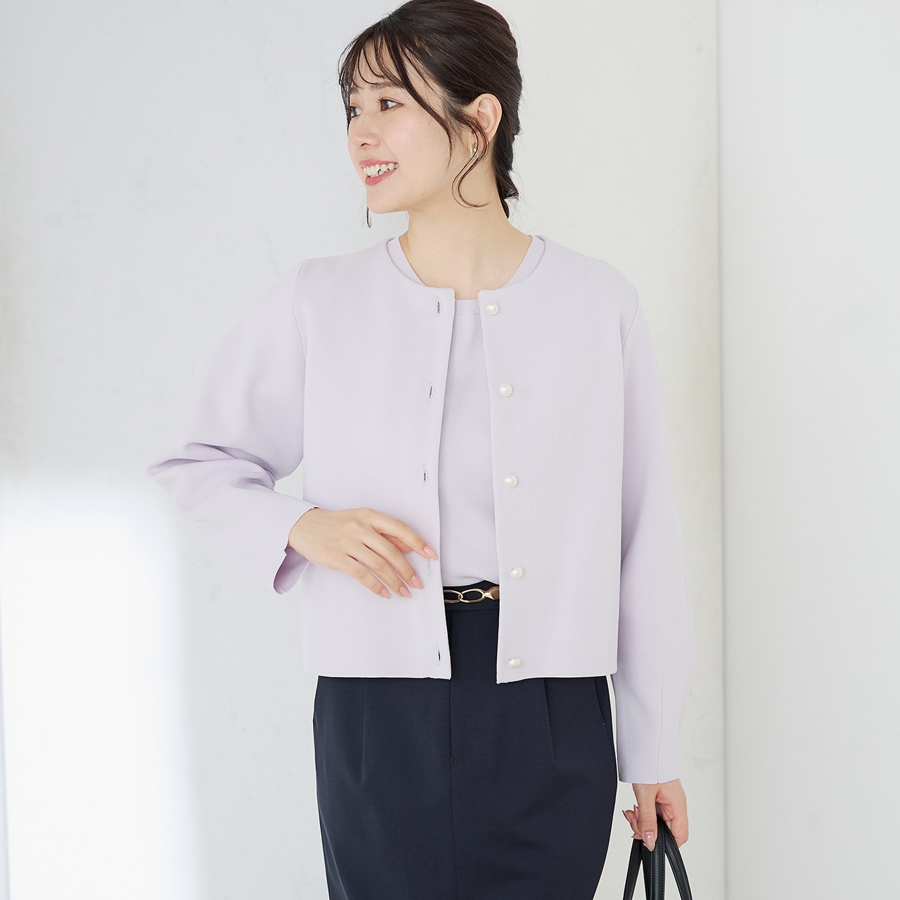 小川彰子さん監修 アンサンブルニットジャケット