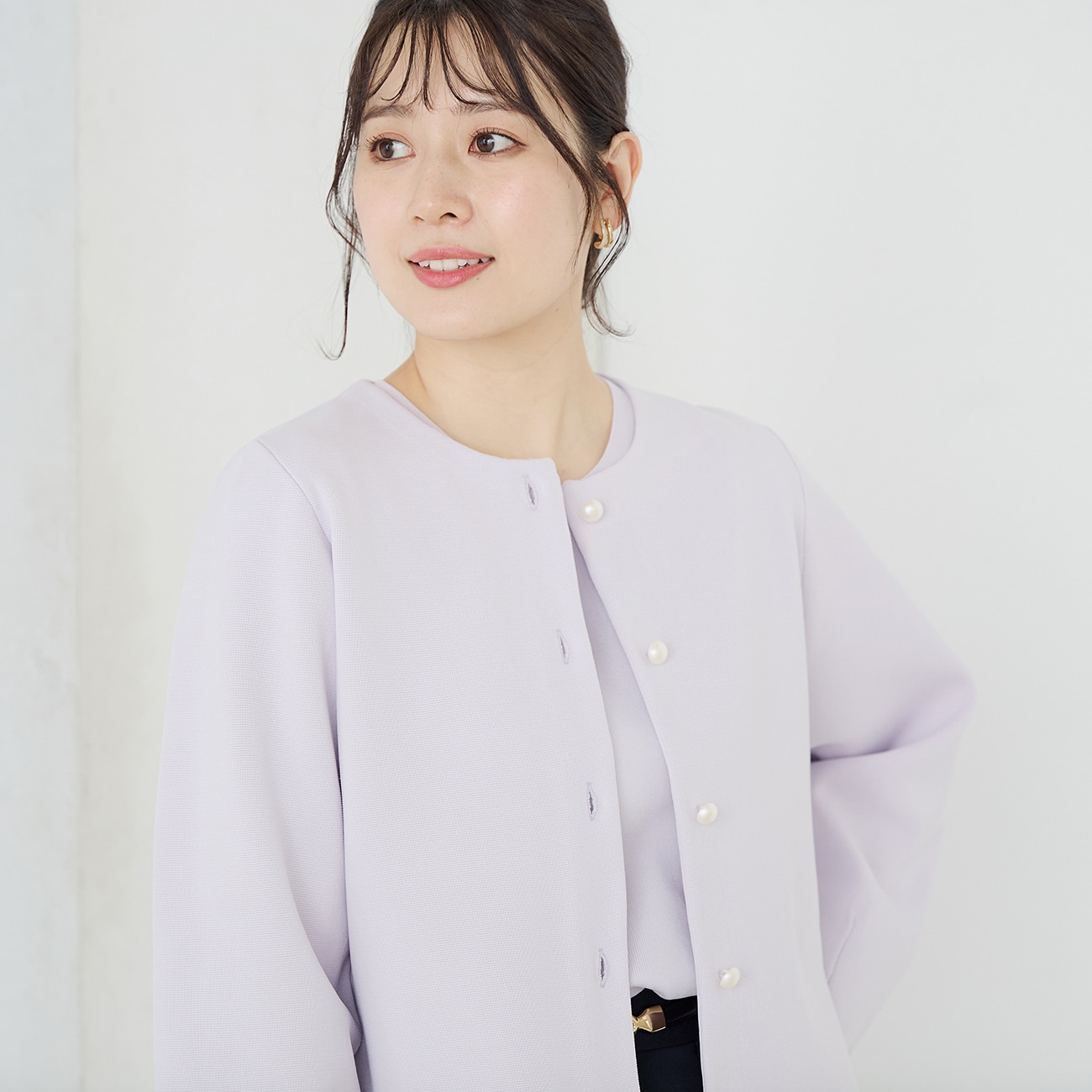 小川彰子さん監修 アンサンブルニットジャケット