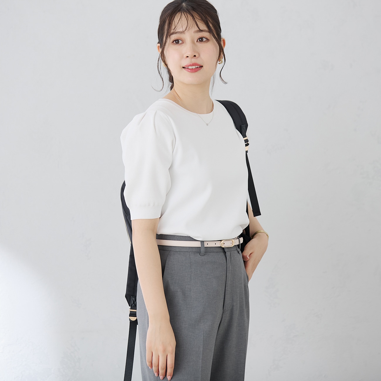 ≪CanCam2月号掲載≫ 小川彰子さん監修 アンサンブルニット
