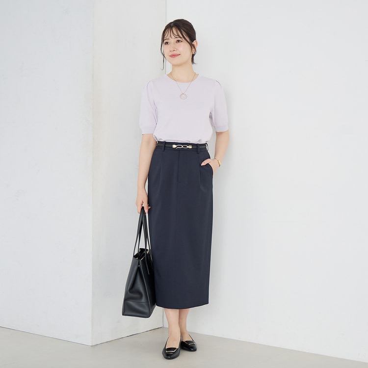 【特価】≪Oggi4月号・MERY2月・CanCam2月号掲載≫ 小川彰子さん監修 アンサンブルニット