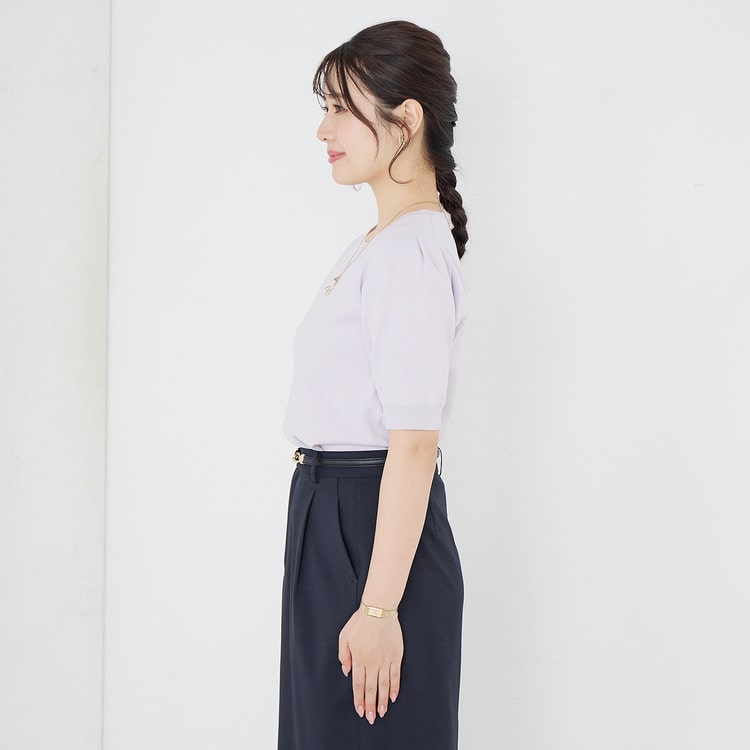 【特価】≪Oggi4月号・MERY2月・CanCam2月号掲載≫ 小川彰子さん監修 アンサンブルニット