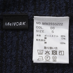 MERYコラボ 配色ニットジャケット