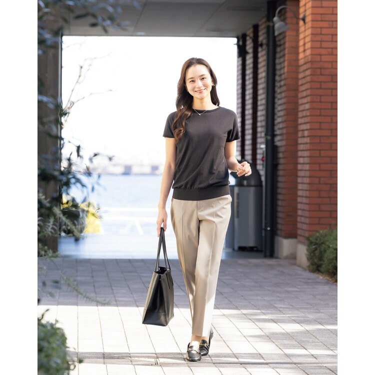 さらっとバンブー ボートネックニット【AOKI公式通販】