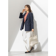新品⭐︎リネン混ボートネックニット セール】リネンボートネックニット（ニット/セーター）｜URBAN