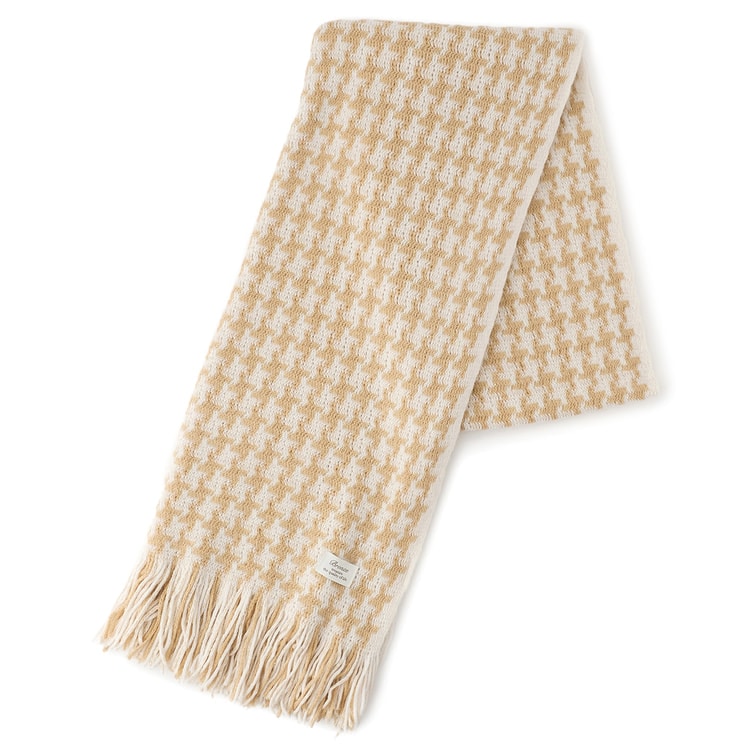 洗える 千鳥格子柄マフラー 【AOKI公式通販】