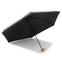 キンセキカット配色日傘 晴雨兼用 ベージュ