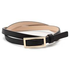 【未使用】PUTUMAYO パール付きベルト 黒 yohji yamamoto - pour homme | 30mmプレーンベルト (メンズ