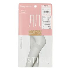 【22-25cm】 Atsugi ひざ下丈ストッキング ヌーディベージュ