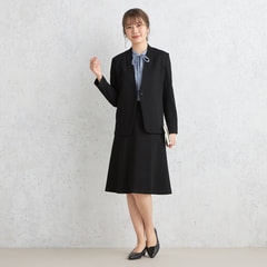 パジャマスーツ】ナイロンポンチジャージ フレアスカート
