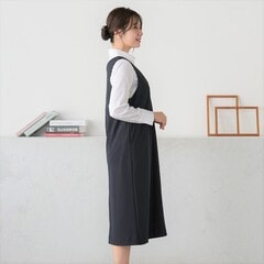 【バーバリーズ】3点セット　ジャケット シャツ スカート 150A 白 紺 パジャマスーツ】ジョーゼットジャージー紺 ジャンパースカート