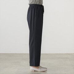 【パジャマスーツ】ジョーゼットジャージー紺 ドロストパンツ セットアップ着用可