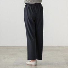 【パジャマスーツ】ジョーゼットジャージー紺 ドロストパンツ セットアップ着用可