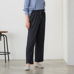 【パジャマスーツ】ジョーゼットジャージー紺 ドロストパンツ セットアップ着用可