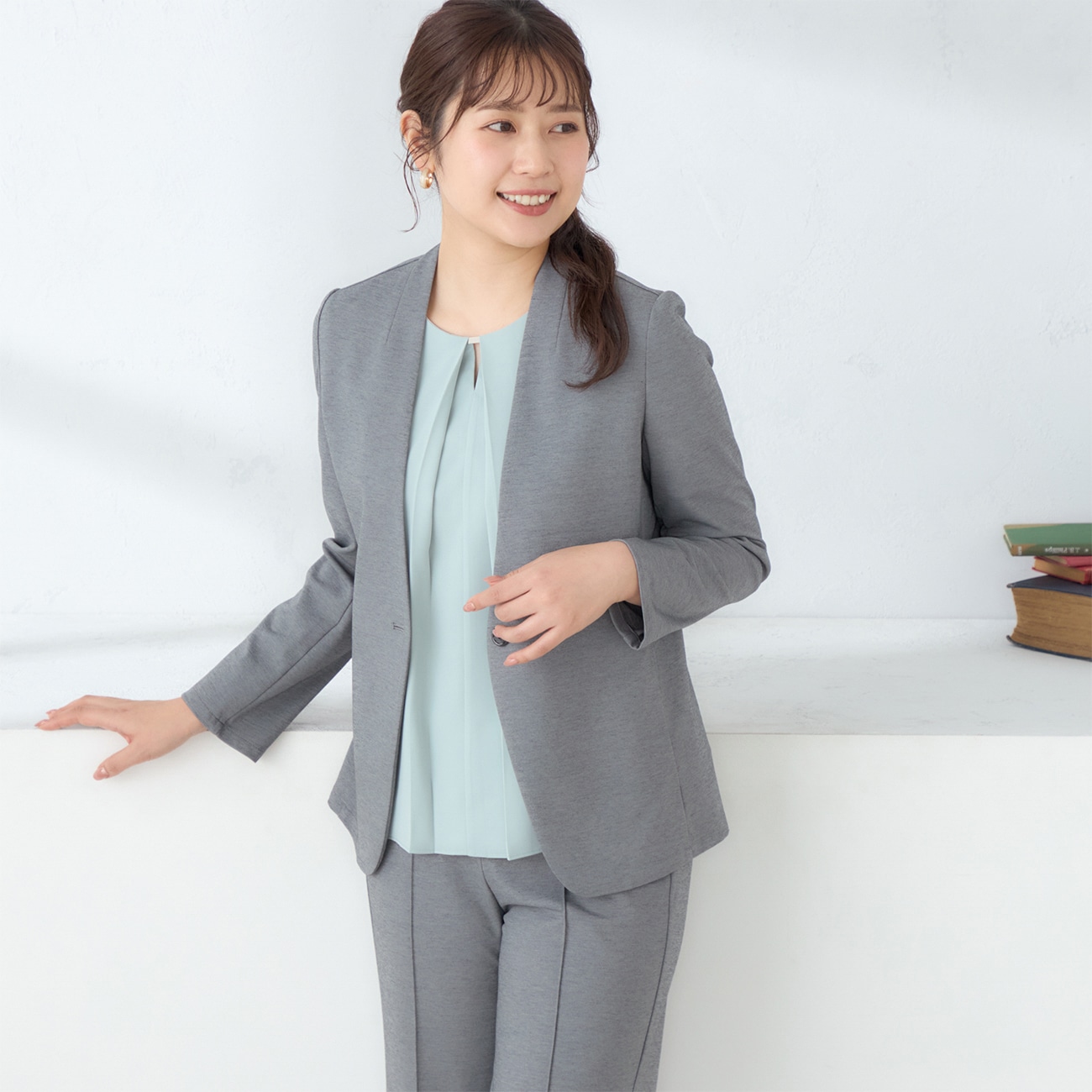 レディースパジャマスーツ®の新作登場！ハイストレッチの「総針
