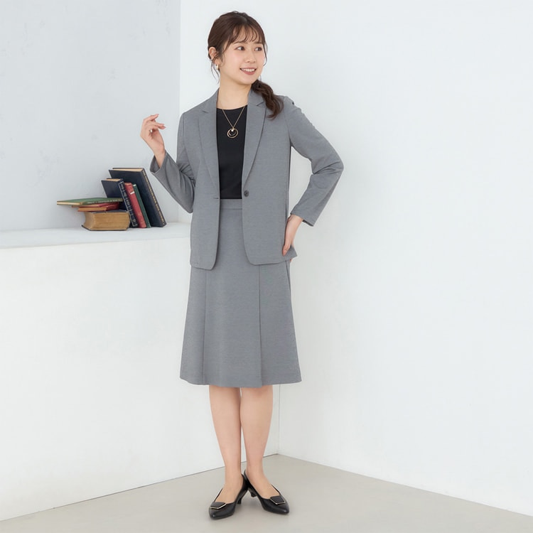 スーツスカート 特価】【パジャマスーツ】接触冷感 ナイロンポンチジャージ