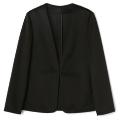 【パジャマスーツ】ダンボールニットノーカラージャケット セットアップ着用可