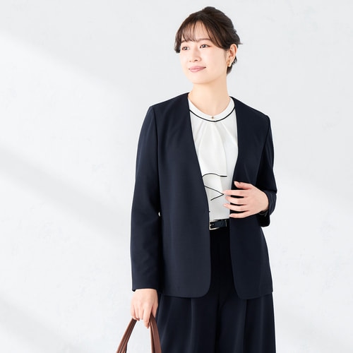 スーツ・ジャケット・ボトムス ノーカラージャケット商品一覧