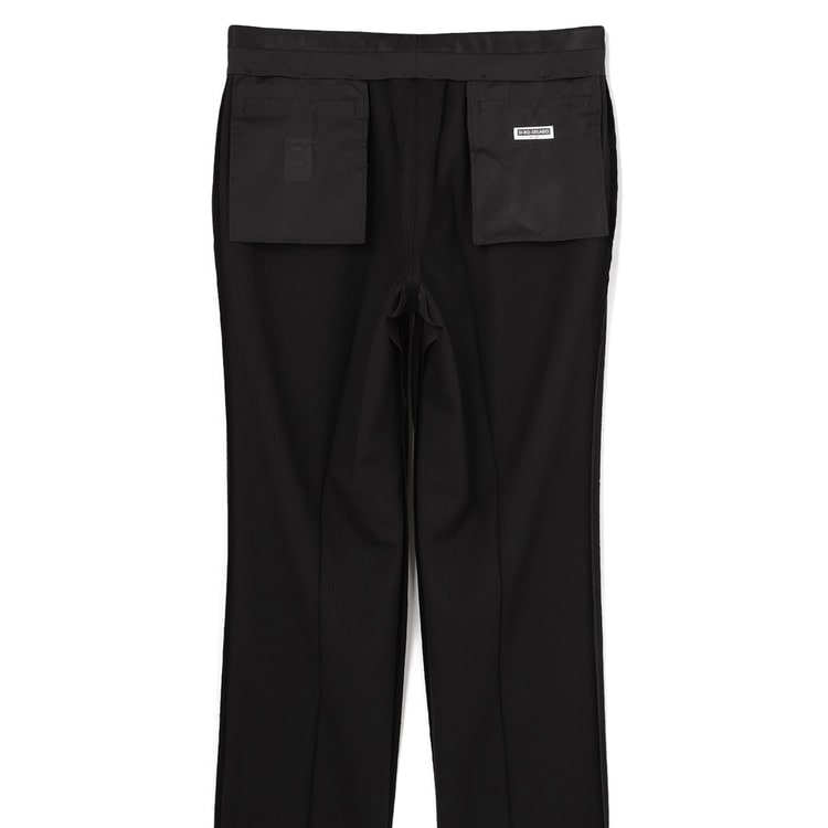 【特価】【WEB限定価格】【SizeMAX】アスリートモデル 洗える スーパーストレッチ スリーピーススーツ 黒へリンボーン LES MUES スマート