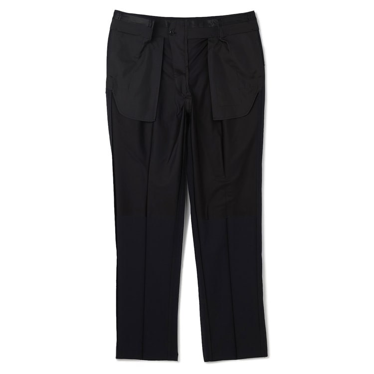 SizeMAX】アスリートモデル 洗える 2パンツスーツ 紺チェック柄 LES