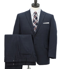 【新品】アオキ LES MUES 洗える パンツスーツセットアップ 上下セット SizeMAX】アスリートモデル アジャスター付き 洗える ストレッチ 2パン