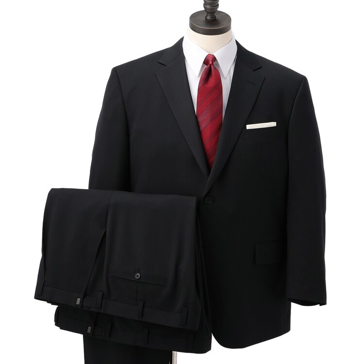 LES MUES セットアップ 2パンツスーツ 洗える 大きめ グレー BB6 洗える 着回しクロススーツ LES MUES スリム グレー【AOKI公式通販】