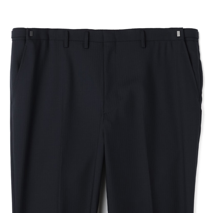 SizeMAX】アジャスター付き 洗えるストレッチスーツ 紺シャドー