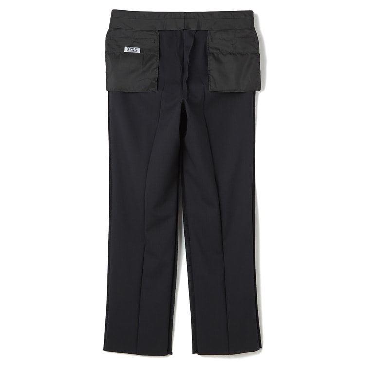SizeMAX】アジャスター付き 洗える ストレッチ 2パンツスーツ 紺シャド