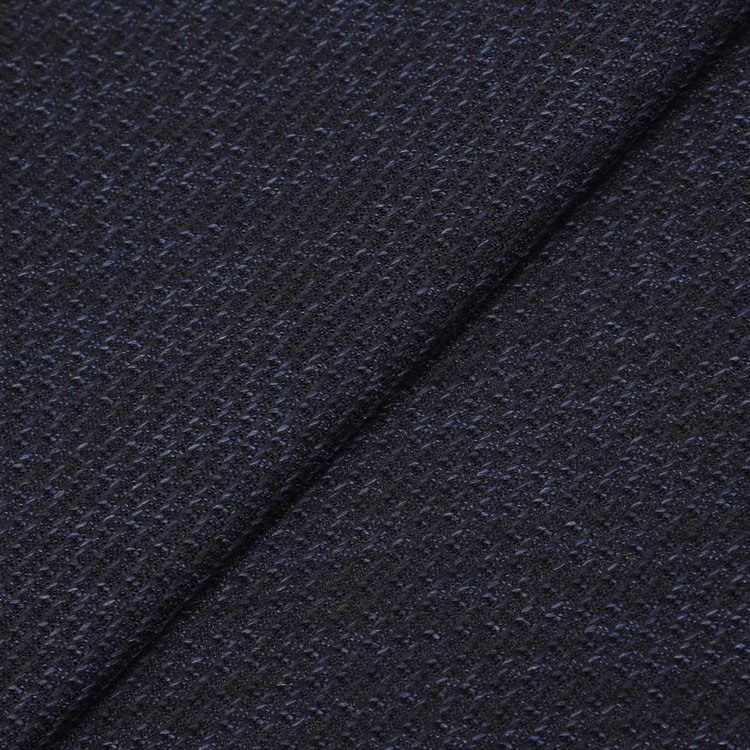 特価】【SizeMAX】尾州ウールブレンドニットジャケット LES MUES【AOKI