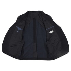 saki 　　②新品 アオキLES MUES ジャケット 日本製素材 トリアセブレンドジャケット LES MUES ベーシック