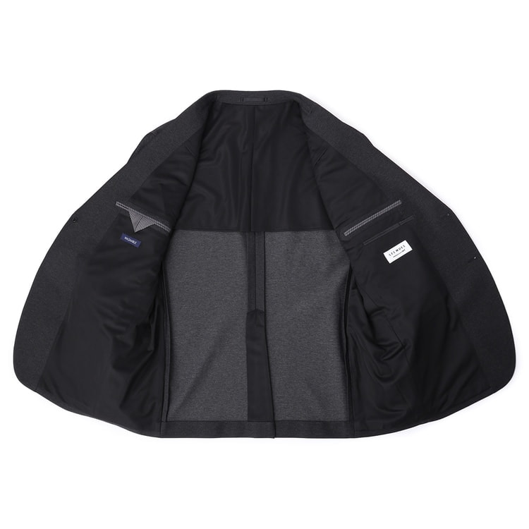 SizeMAX】洗える スーパーストレッチデニム調ジャケット LES MUES