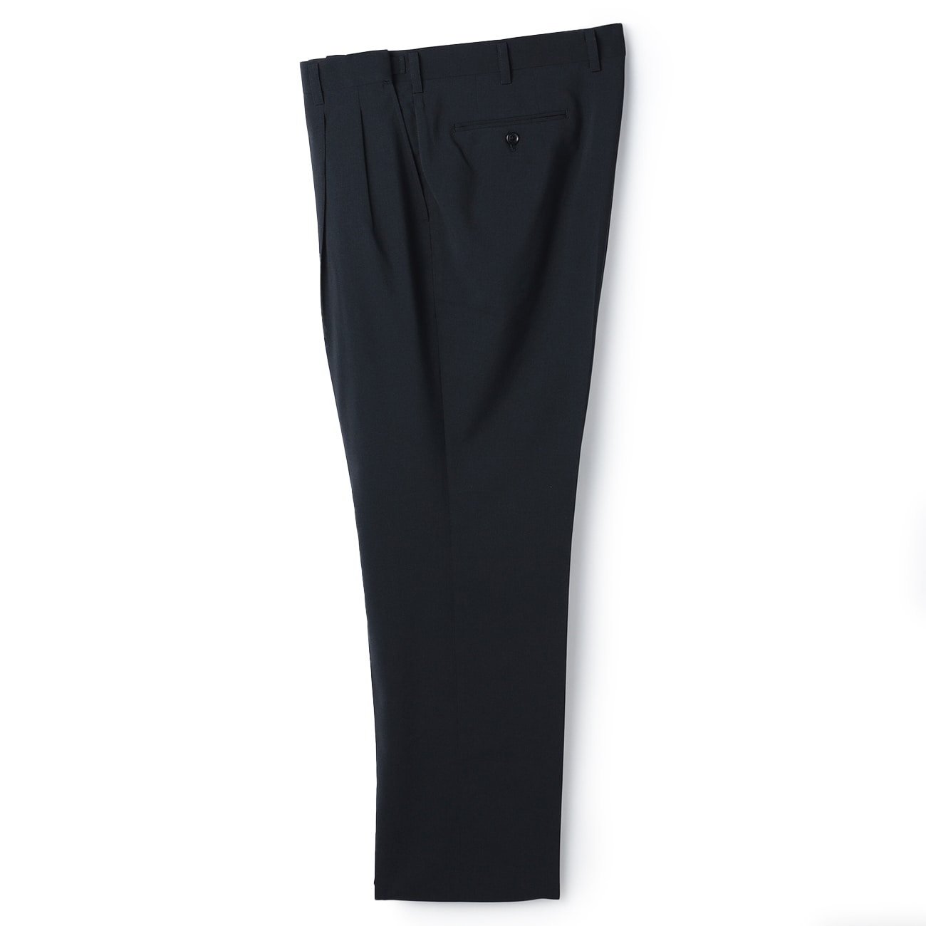【SizeMAX】アジャスター付き 洗える ノンアイロンクールツータックパンツ 千鳥格子 LES MUES
