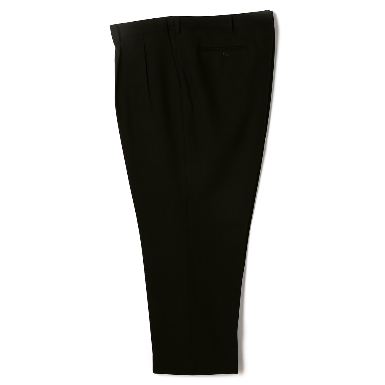 【SizeMAX】アジャスター付き 洗える ツータックパンツ