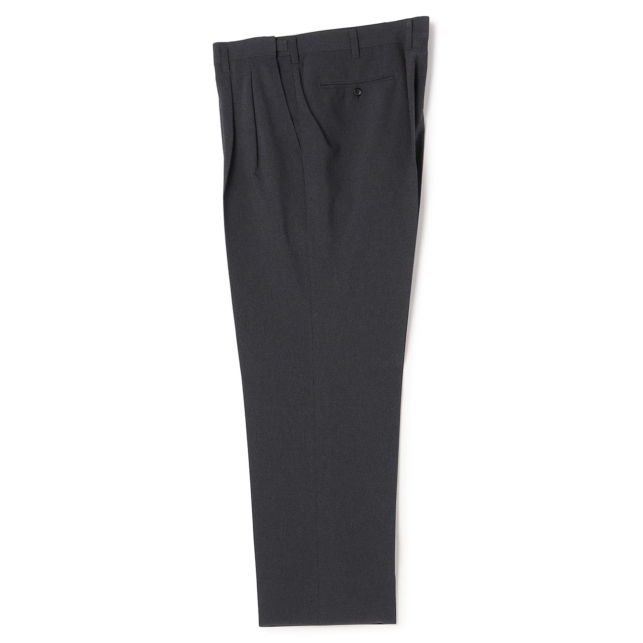 【SizeMAX】アジャスター付き 洗える ストレッチ ツータックパンツ 千鳥格子 LES MUES 【SizeMAX】アジャスター付き 洗える ストレッチ ツータックパンツ 千鳥格子 LES MUES