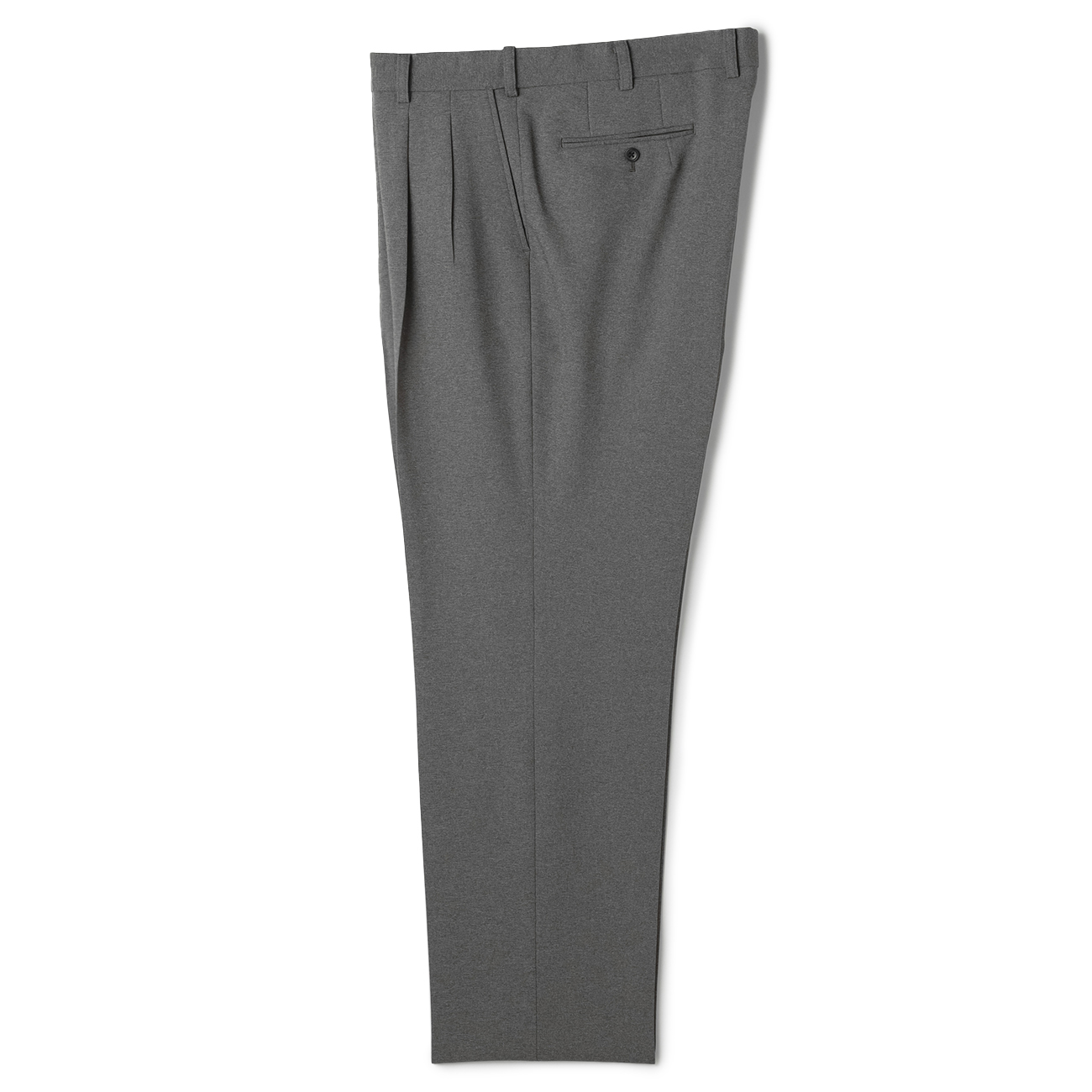 【SizeMAX】ウエストらくらく 洗える ストレッチ ツータックパンツ LES MUES 【SizeMAX】ウエストらくらく 洗える ストレッチ ツータックパンツ LES MUES