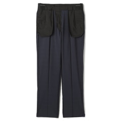 SizeMAX】ウエストらくらく 洗える ストレッチ ツータックパンツ LES
