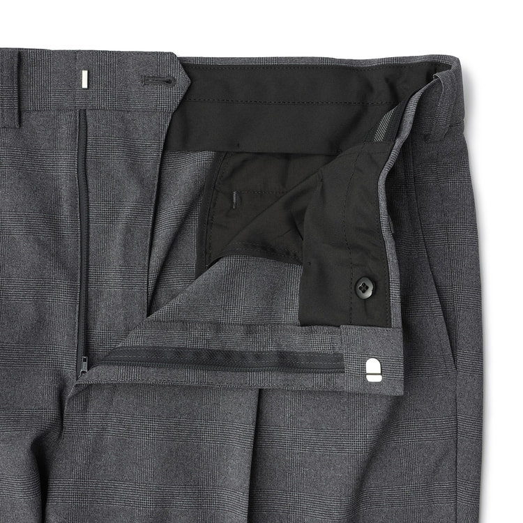 SizeMAX】ウエストらくらく 洗える ストレッチ ツータックパンツ LES