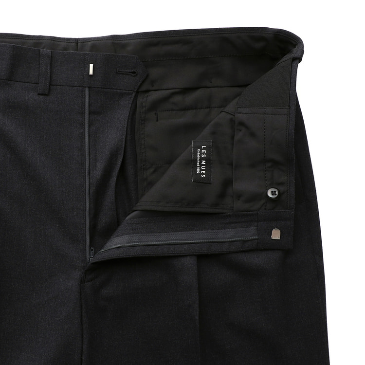 SizeMAXウールミルドストレッチスラックス｜洗える・ウエストらくらく