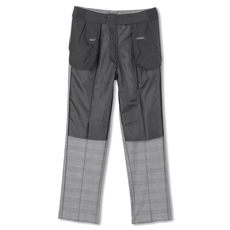 SizeMAXウールミルドストレッチスラックス｜洗える・ウエストらくらく